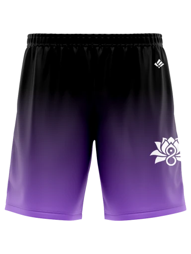 Mens Pocketed Sublimated Shorts preview, front