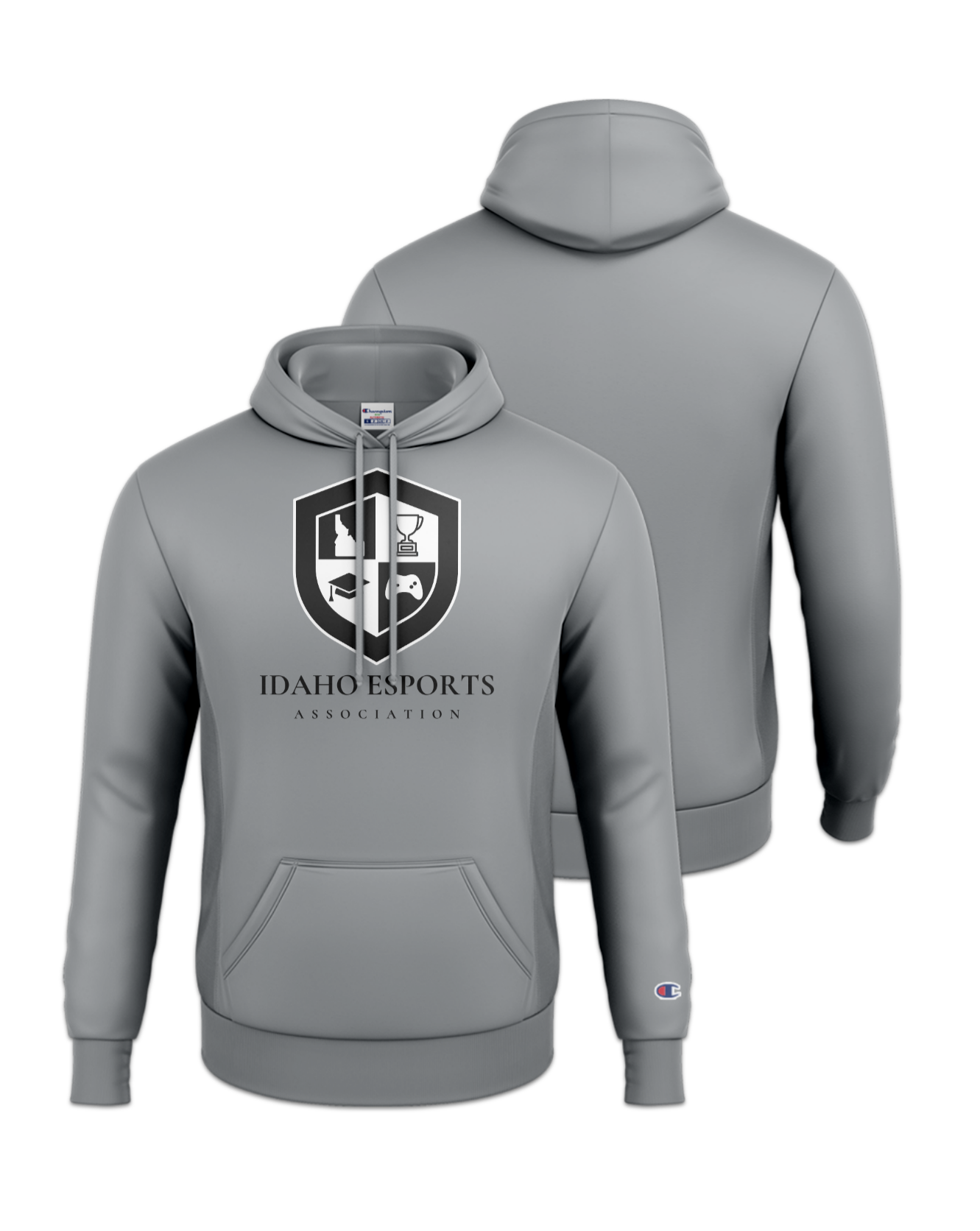 Rendered product preview, stack