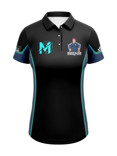 Buggz x M3RK Ladies' Polo preview, front
