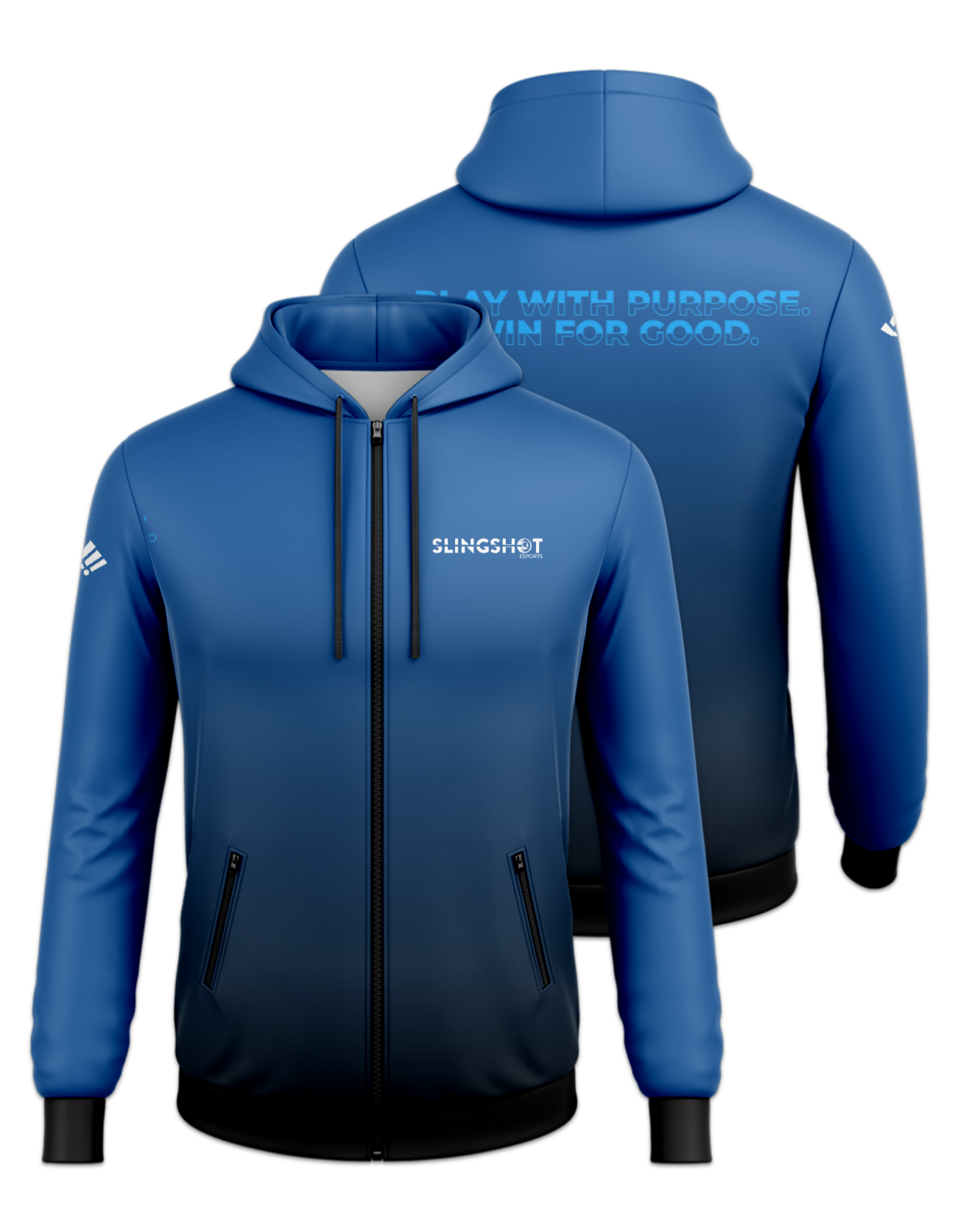 Rendered product preview, stack