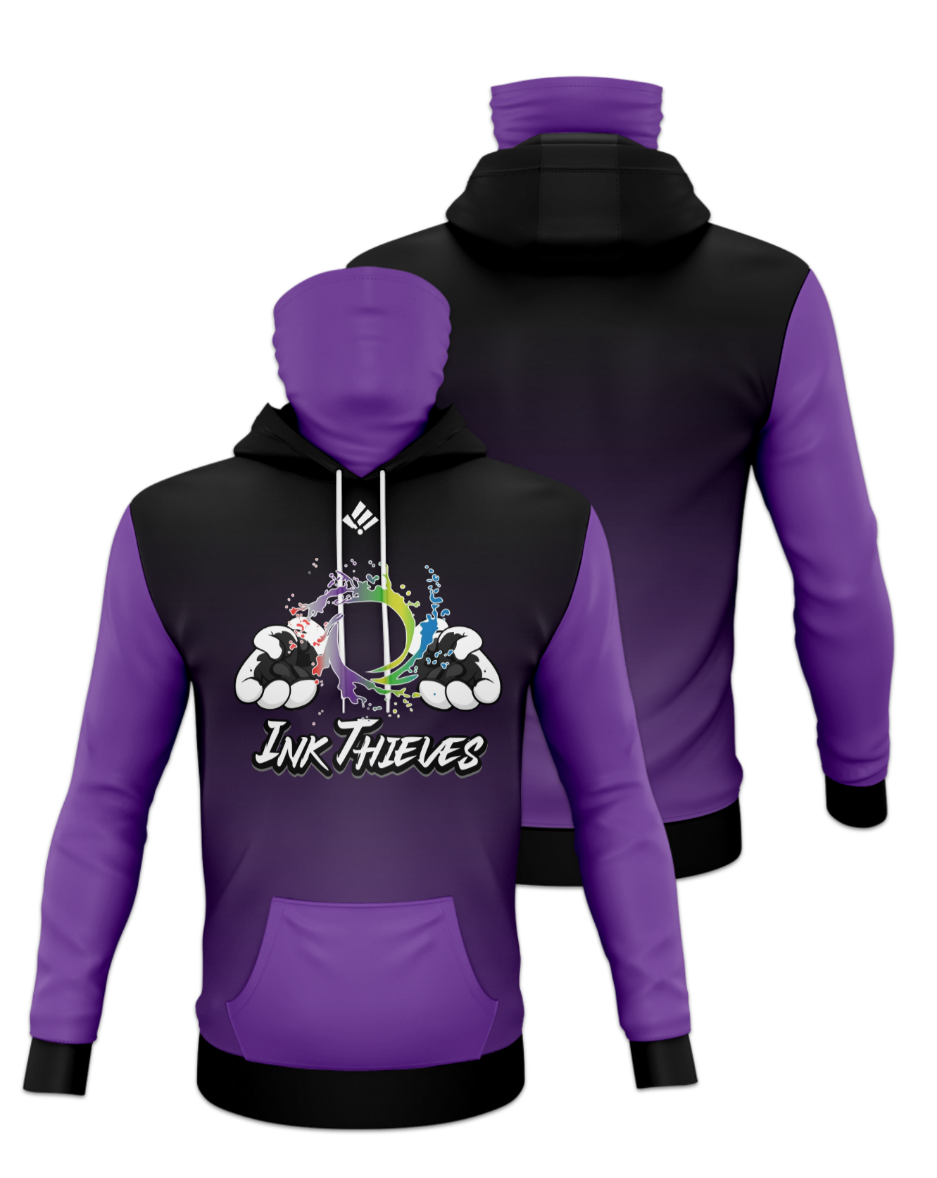 Rendered product preview, stack