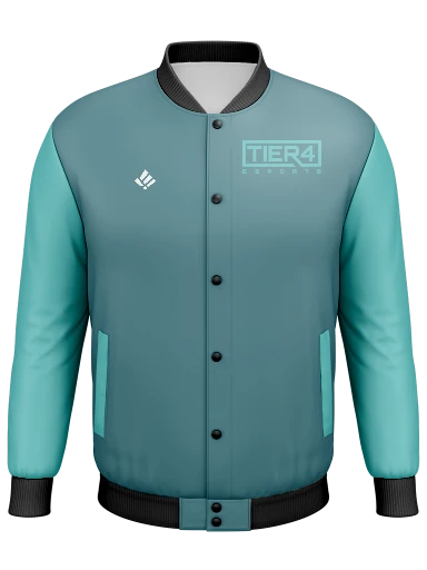 Tier 4 Esports Team Store Men's Bomber Jacket preview, front