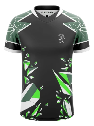 Custom Dual Neck Esports Jersey preview, front