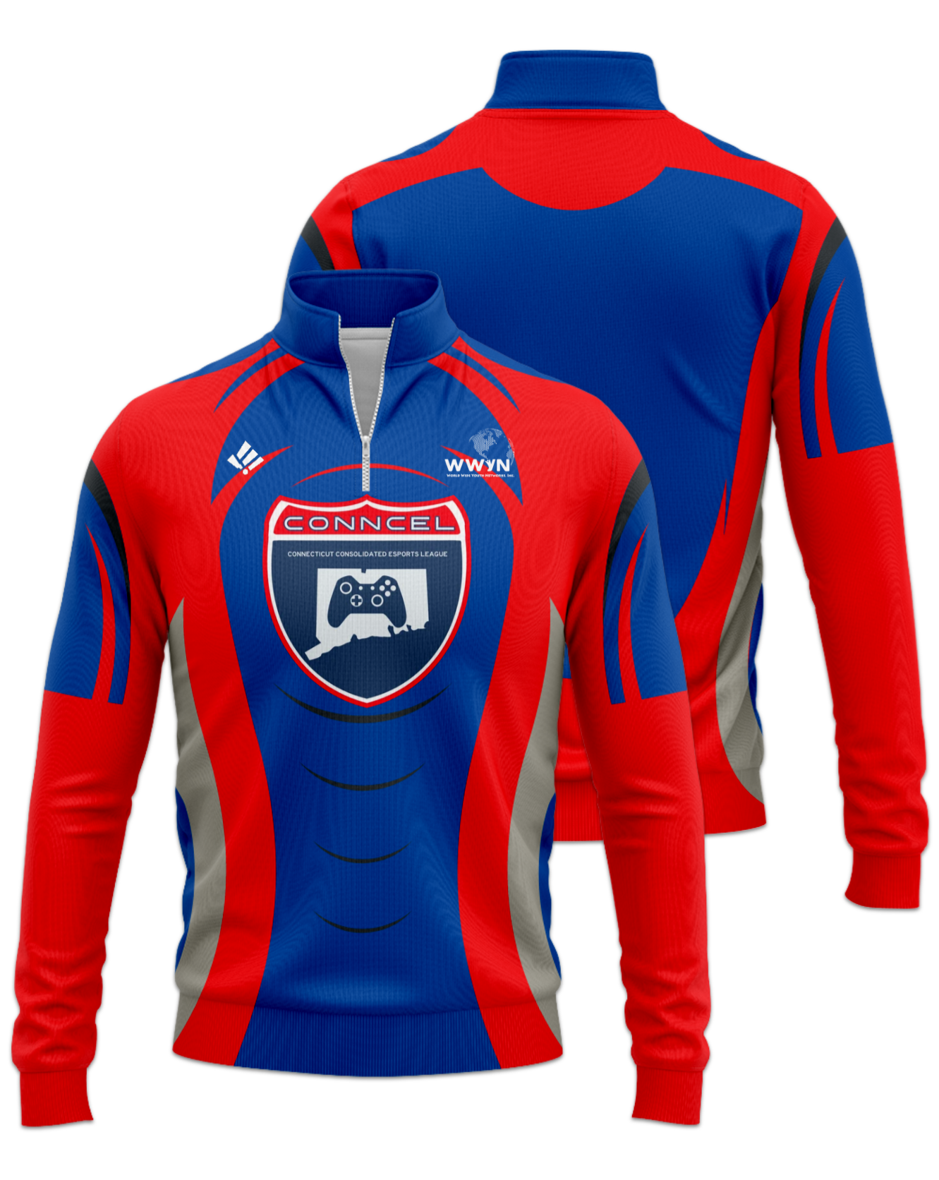 Rendered product preview, stack