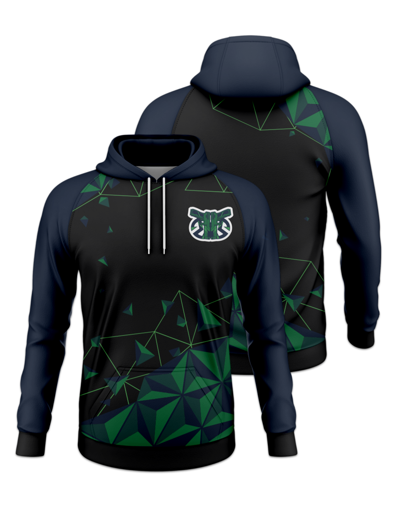 Rendered product preview, stack