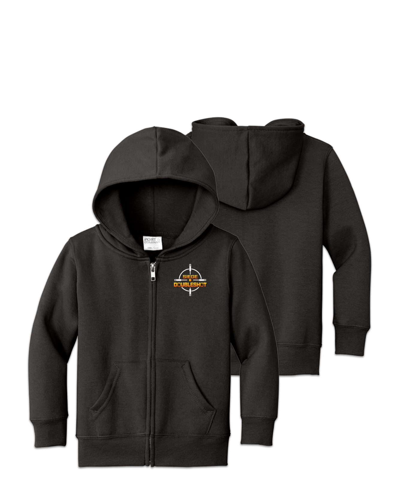 Rendered product preview, stack