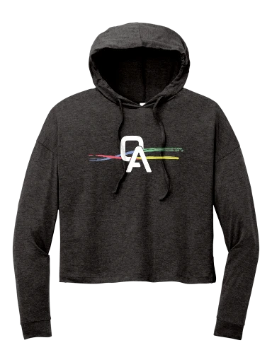 District Women's Perfect Tri Midi Long Sleeve Hoodie preview, front