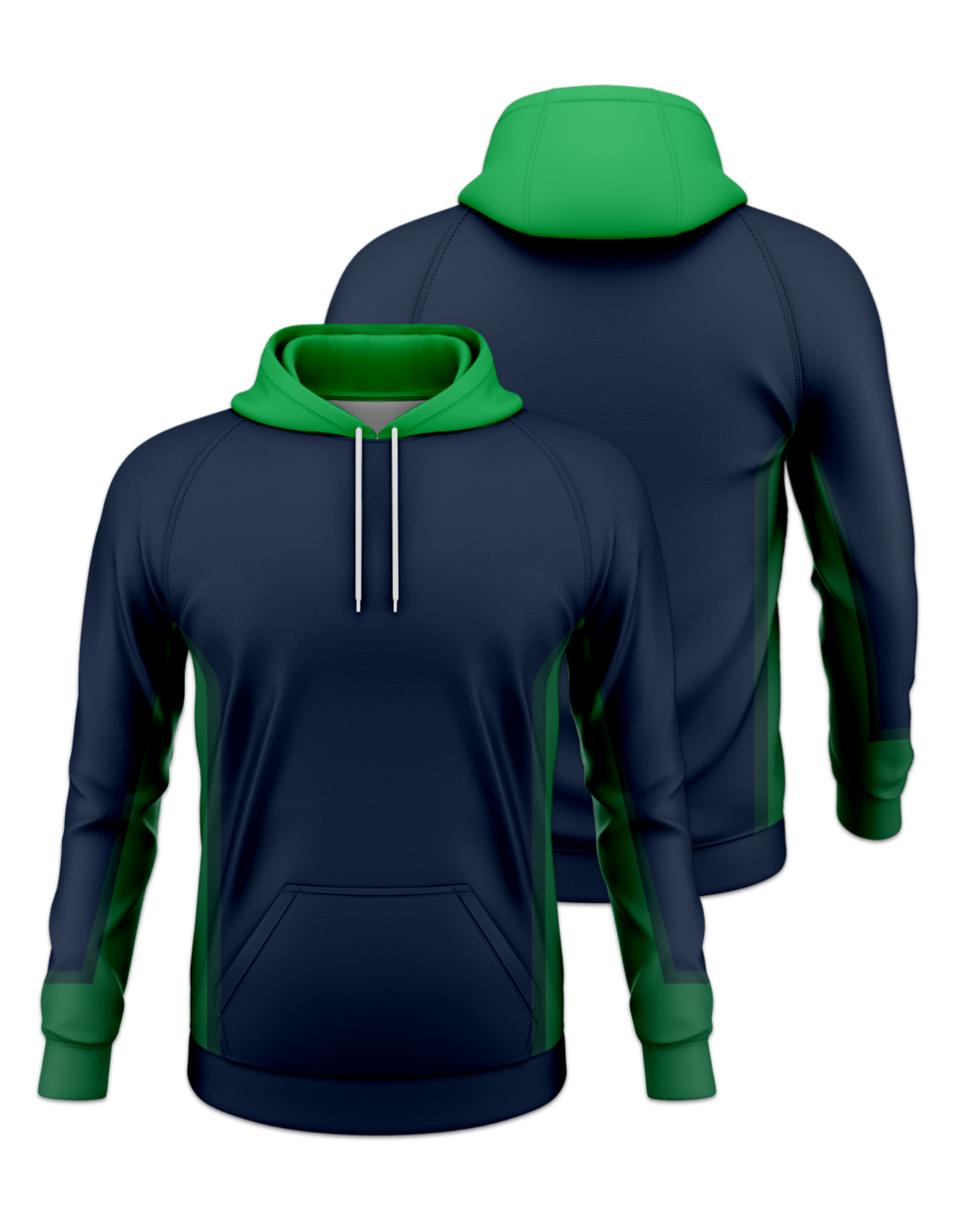 Rendered product preview, stack