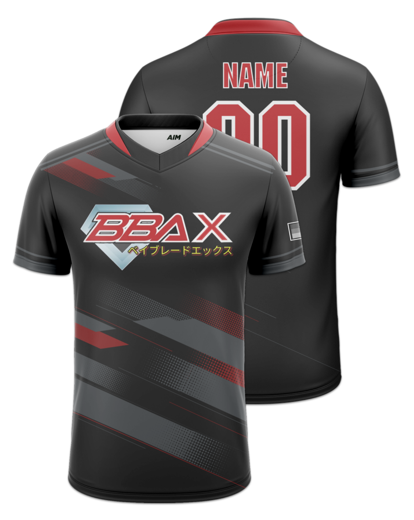 Rendered product preview, stack