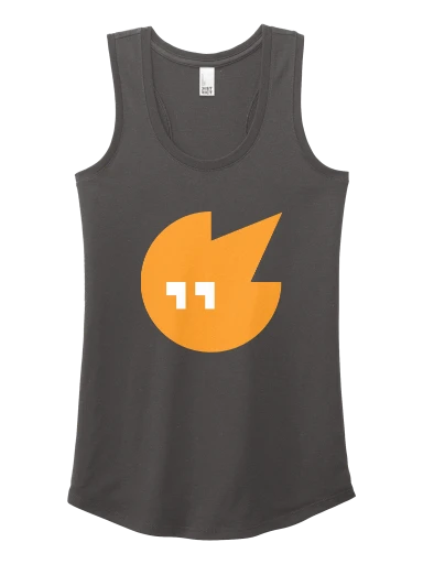Women's Perfect Tri Racerback Tank preview, front