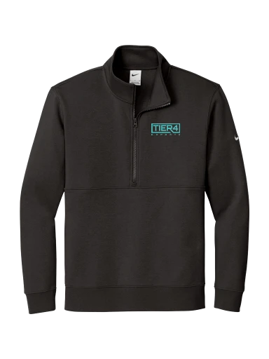 Tier 4 Fan Store Nike Club Fleece Sleeve Swoosh 1/2-Zip preview, front