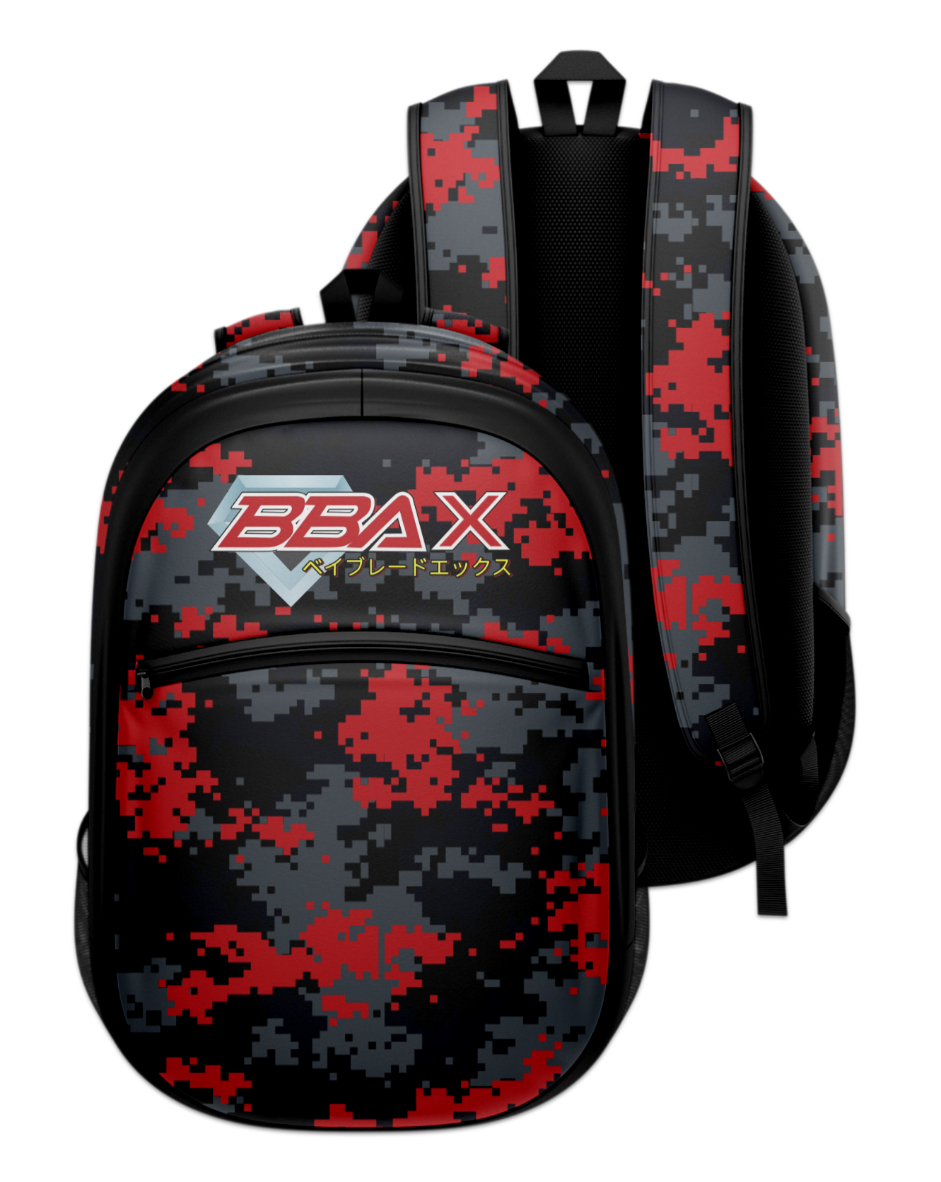 Rendered product preview, stack