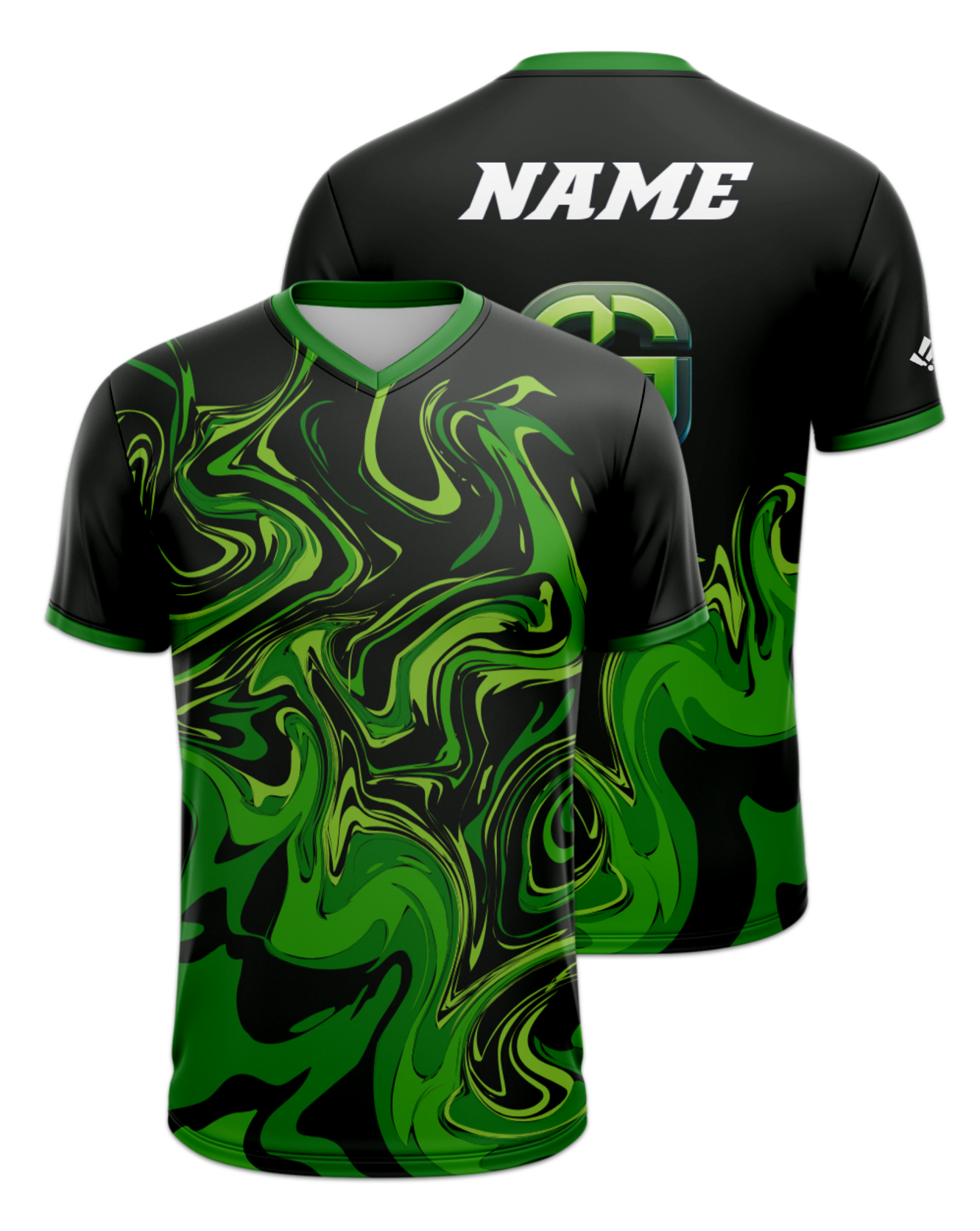 Rendered product preview, stack