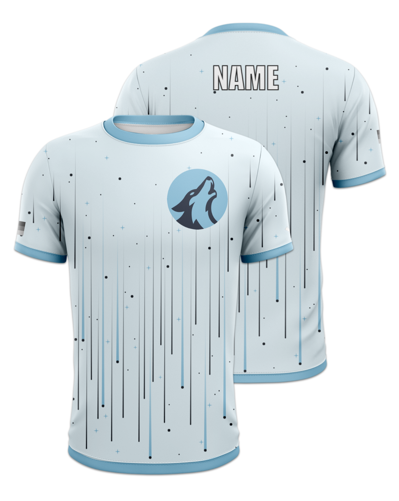 Rendered product preview, stack