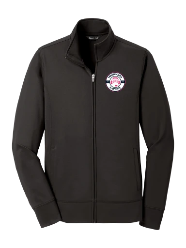 Sport-Tek Women's Sport-Wick Fleece Full-Zip Jacket preview, front