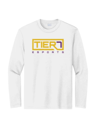 Tier 7 Fundraising Store Youth Long Sleeve PosiCharge Competitor Tee preview, front