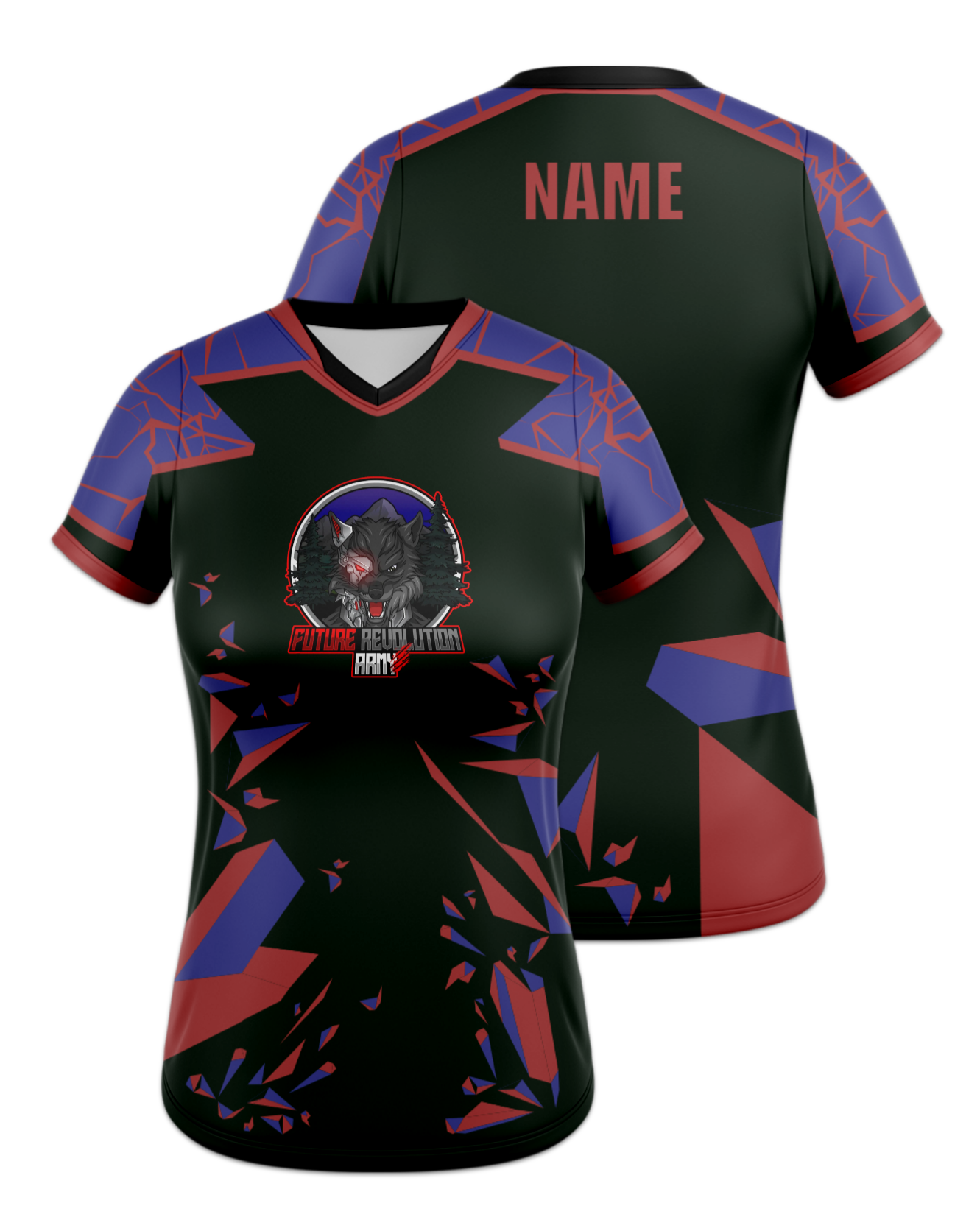 Rendered product preview, stack