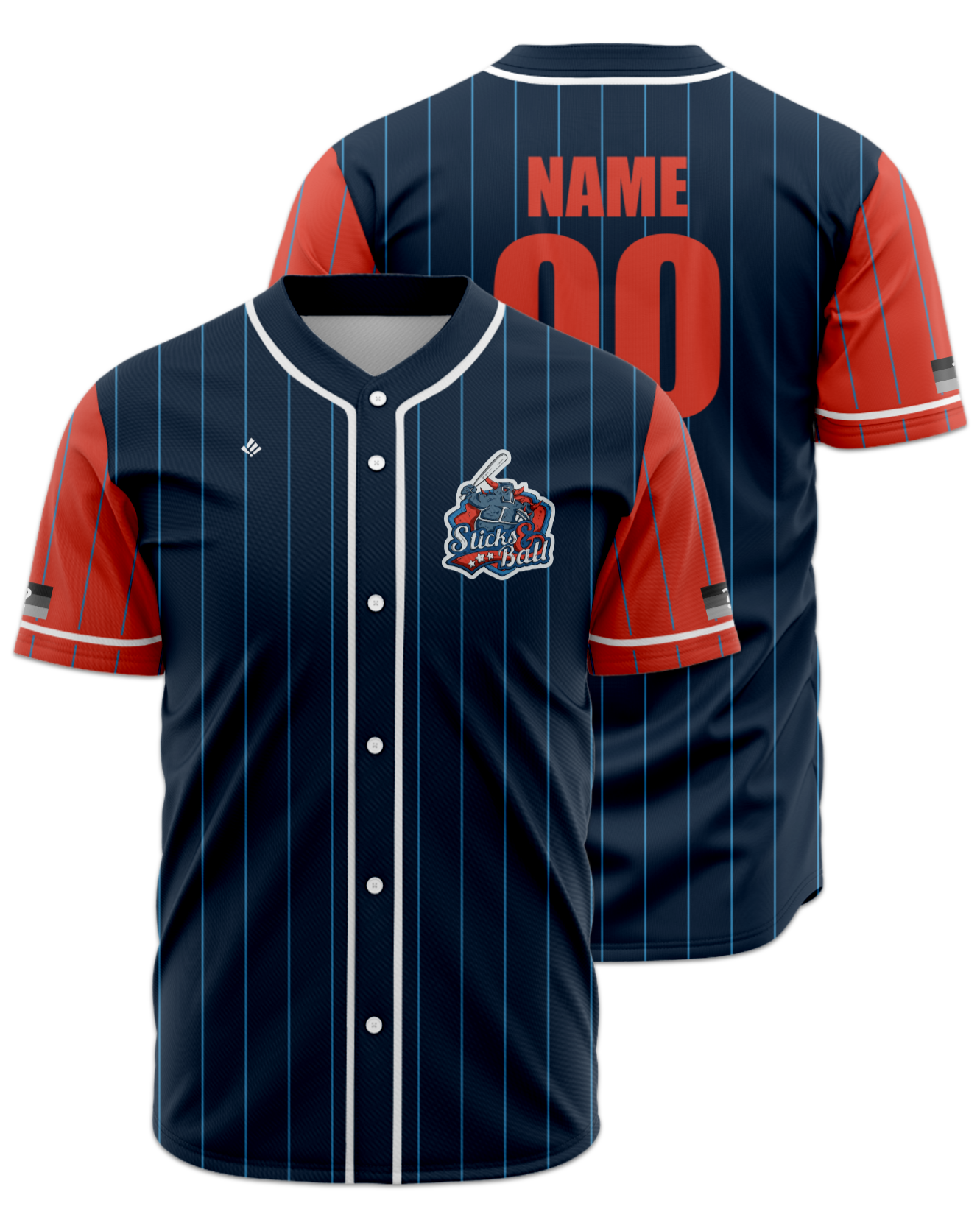 Rendered product preview, stack