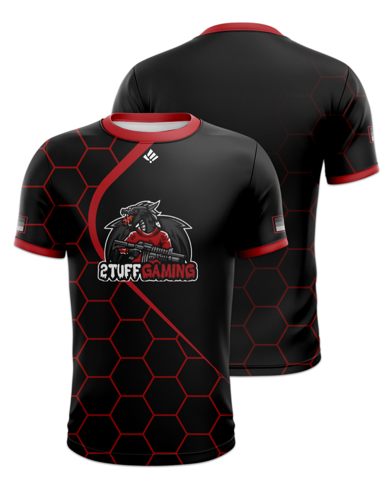 Rendered product preview, stack