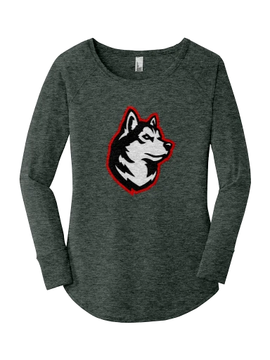 Women's Perfect Tri Long Sleeve Tunic Tee preview, front