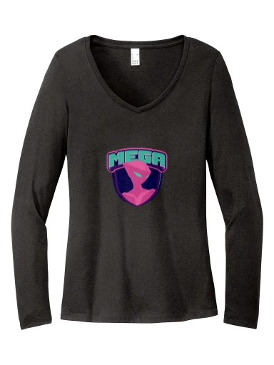 Women's Perfect Tri Long Sleeve V-Neck Tee preview, front