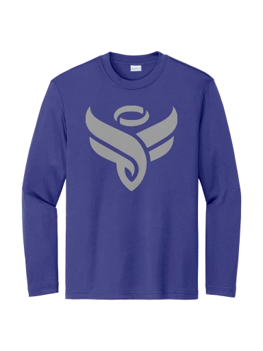 Sport-Tek Youth Long Sleeve PosiCharge Competitor Tee preview, front