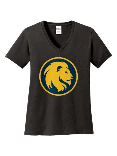 Women's Core Cotton V-Neck Tee preview, front