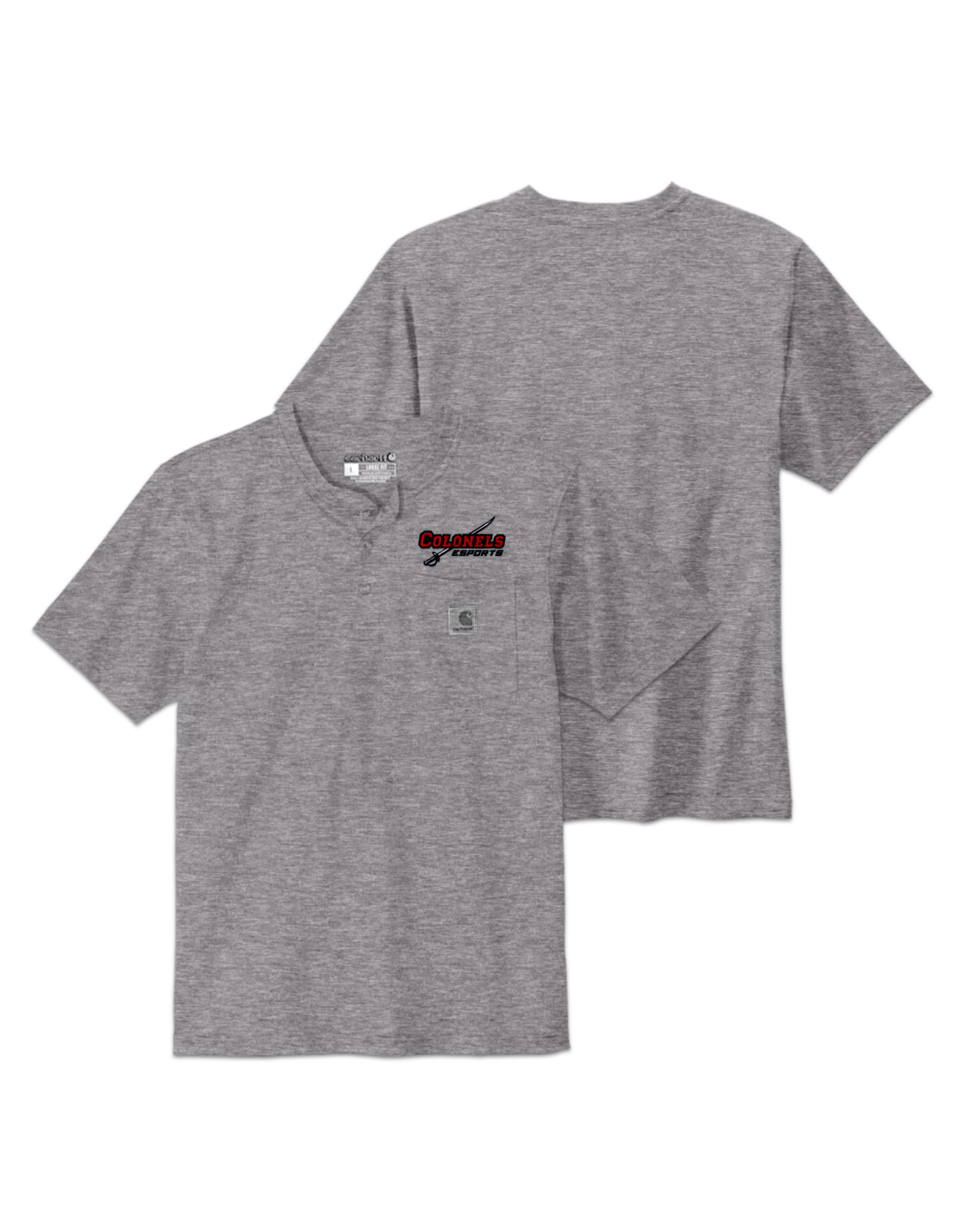 Rendered product preview, stack