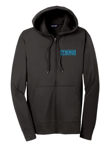Tier 2 Fan Store Sport-Wick Fleece Full-Zip Hooded Jacket preview, front