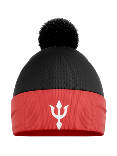 Sublimated Beanie With Pompom preview, front