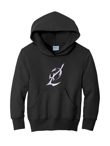 Youth Core Fleece Pullover Hooded Sweatshirt preview, front