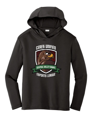 Sport-Tek Youth PosiCharge Competitor Hooded Pullover preview, front