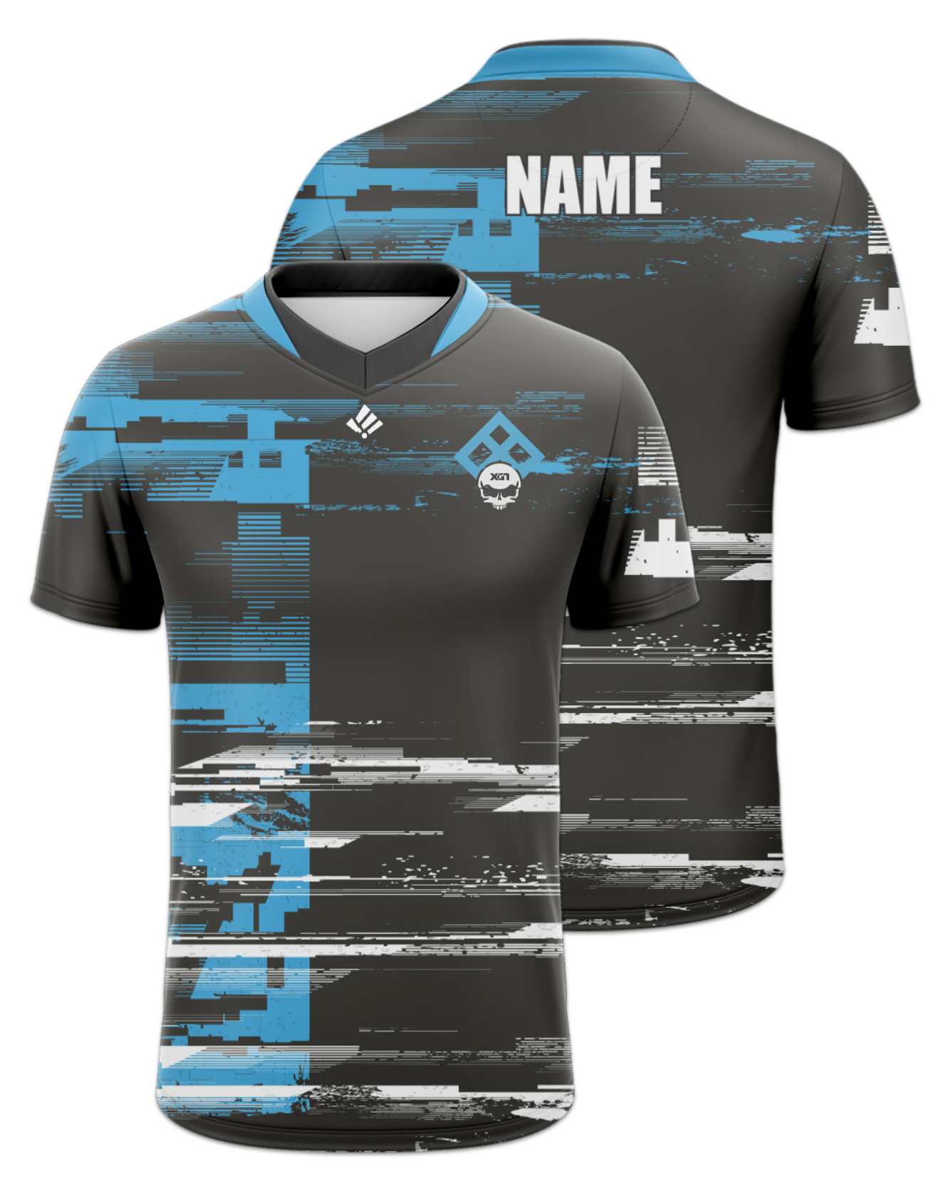 Rendered product preview, stack