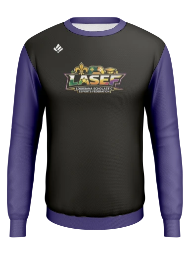 LASEF Crew Neck Poly Fleece Sweatshirt preview, front