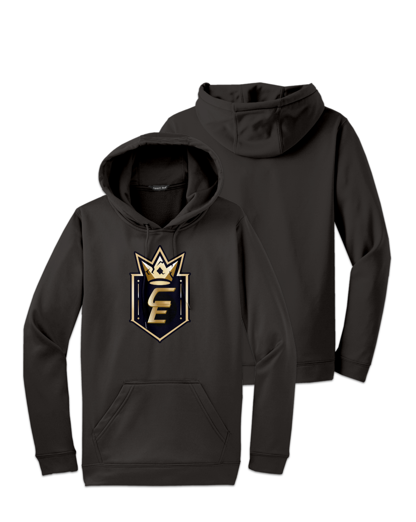 Rendered product preview, stack