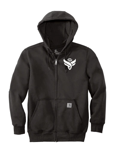 Carhartt Rain Defender Paxton Heavyweight Hooded Zip-Front Sweatshirt preview, front