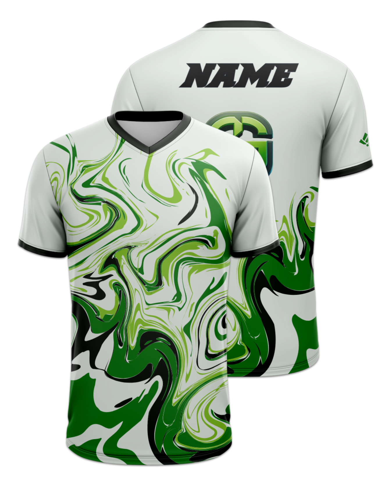 Rendered product preview, stack