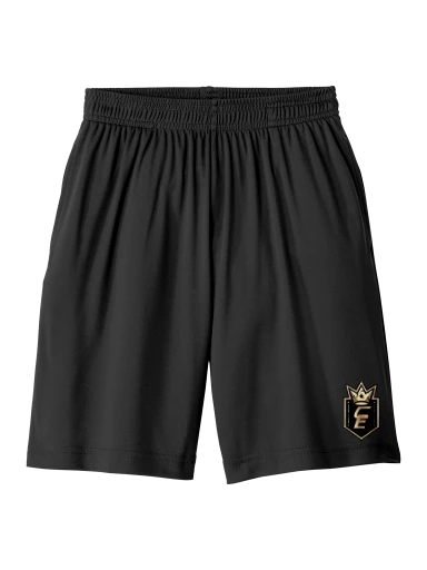 Sport-Tek Youth PosiCharge Competitor Pocketed Short preview, front