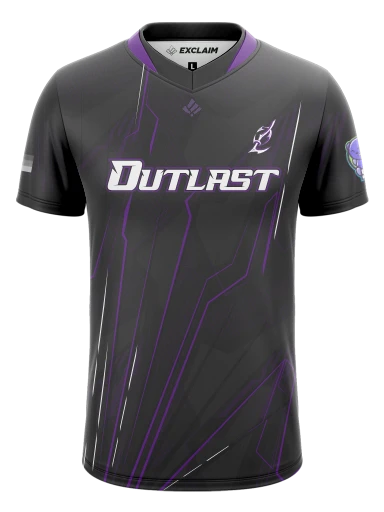 Custom Dual Neck Esports Jersey preview, front
