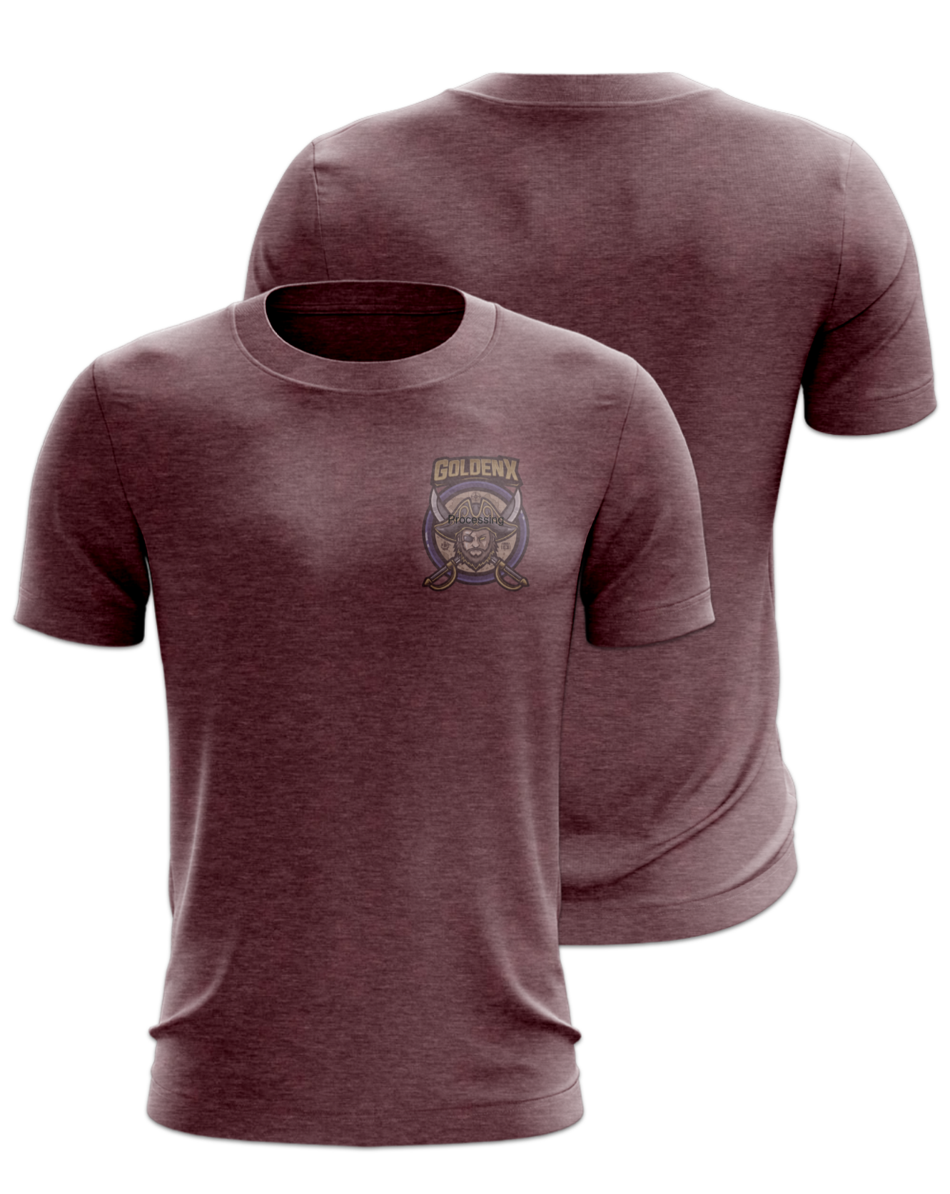 Rendered product preview, stack