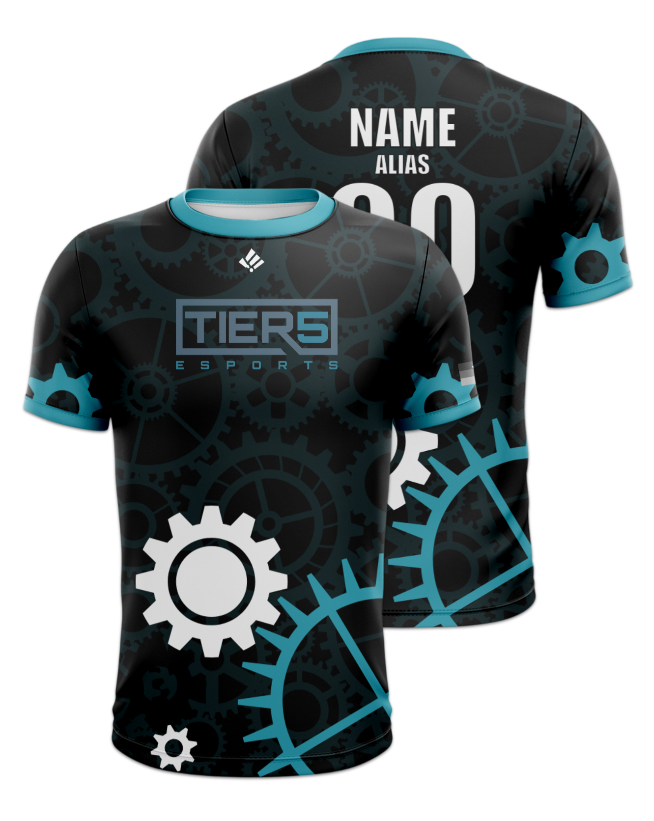 Rendered product preview, stack