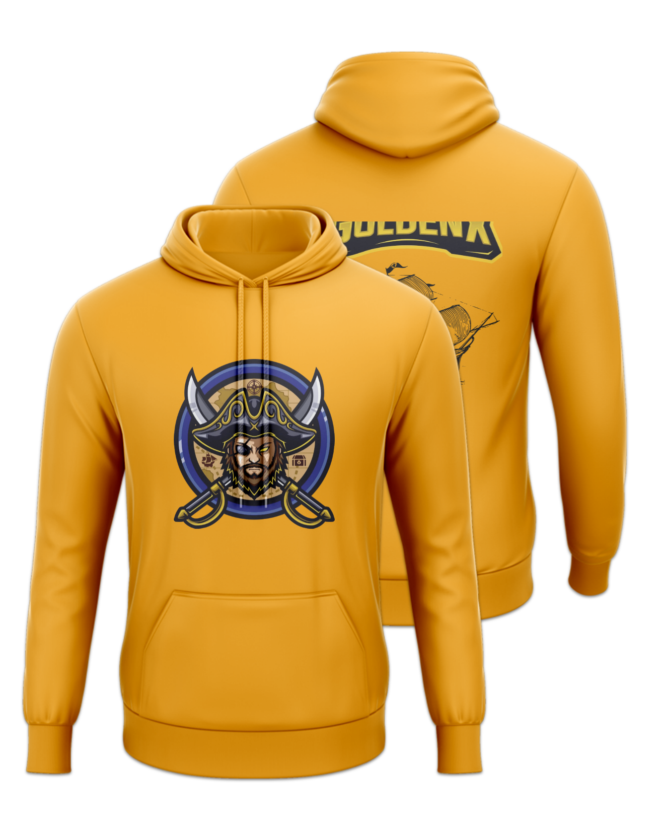 Rendered product preview, stack