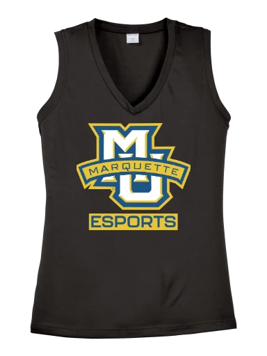 Sport-Tek Women's Sleeveless PosiCharge Competitor V-Neck Tee preview, front