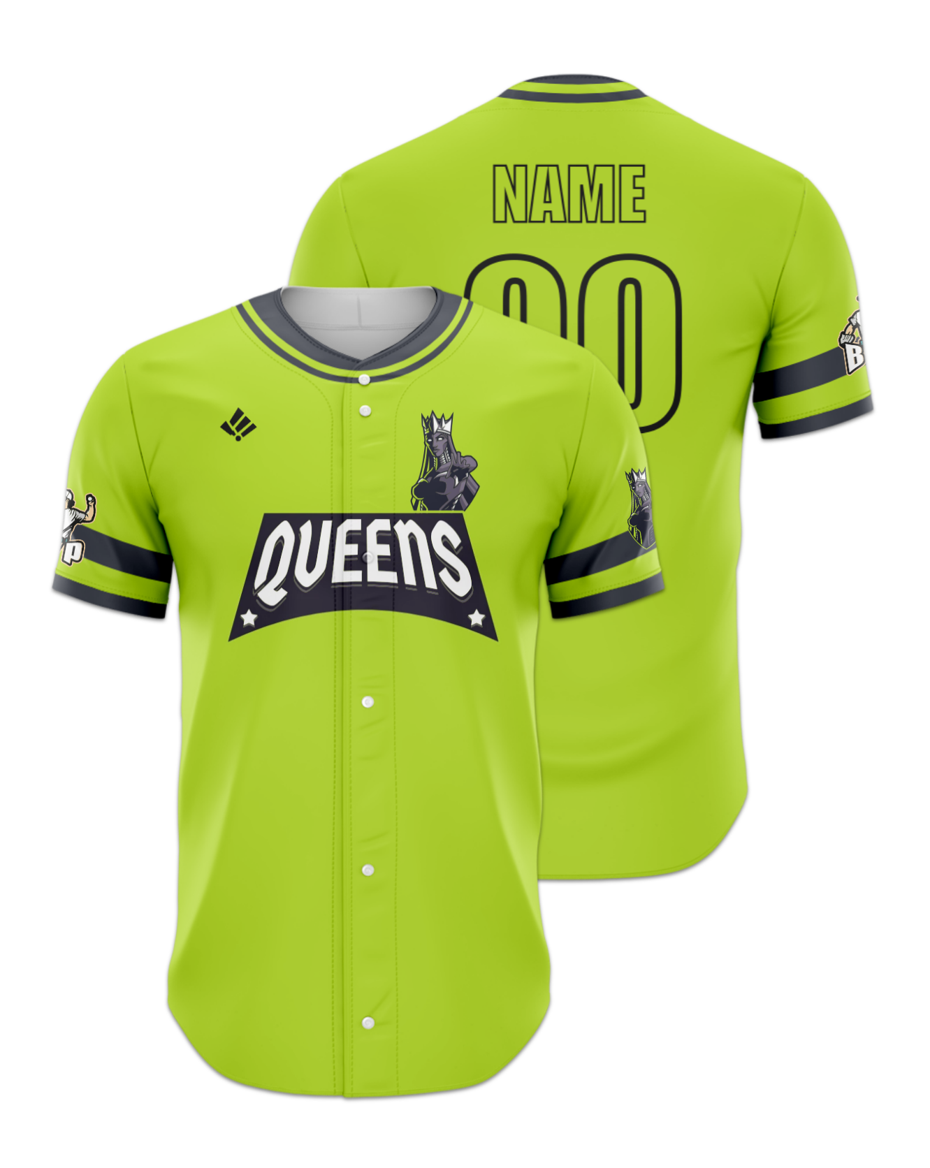 Rendered product preview, stack