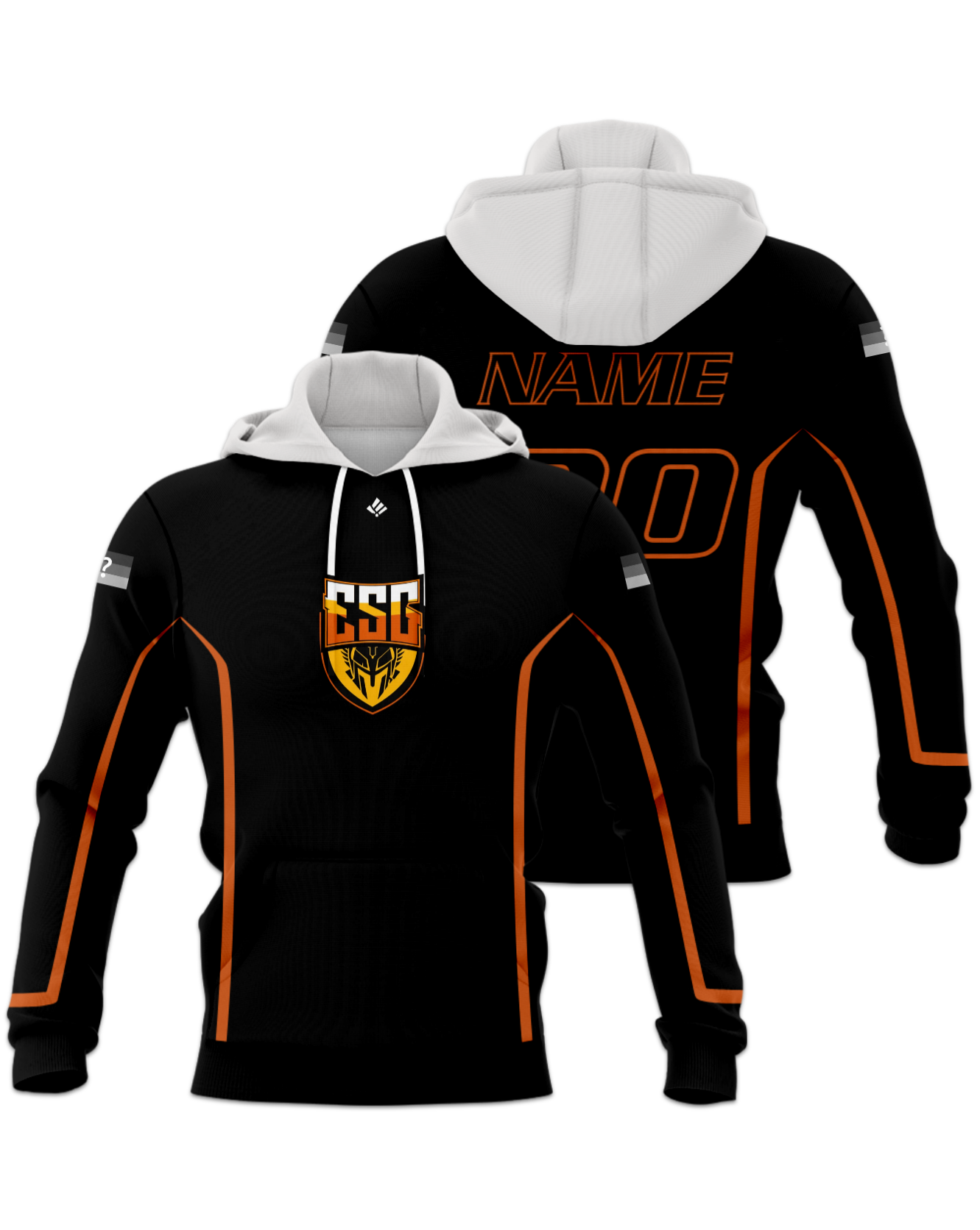 Rendered product preview, stack