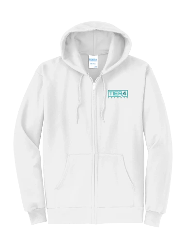 Tier 4 Fan Store Core Fleece Full-Zip Hooded Sweatshirt preview, front