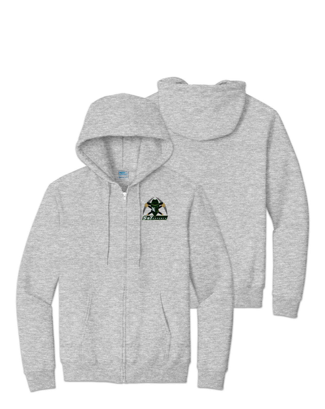 Rendered product preview, stack