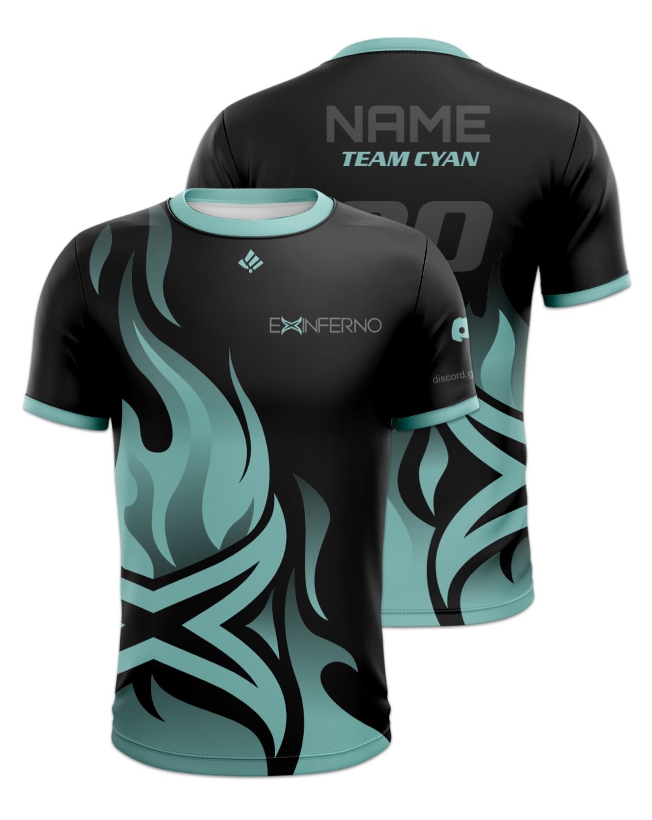 Rendered product preview, stack