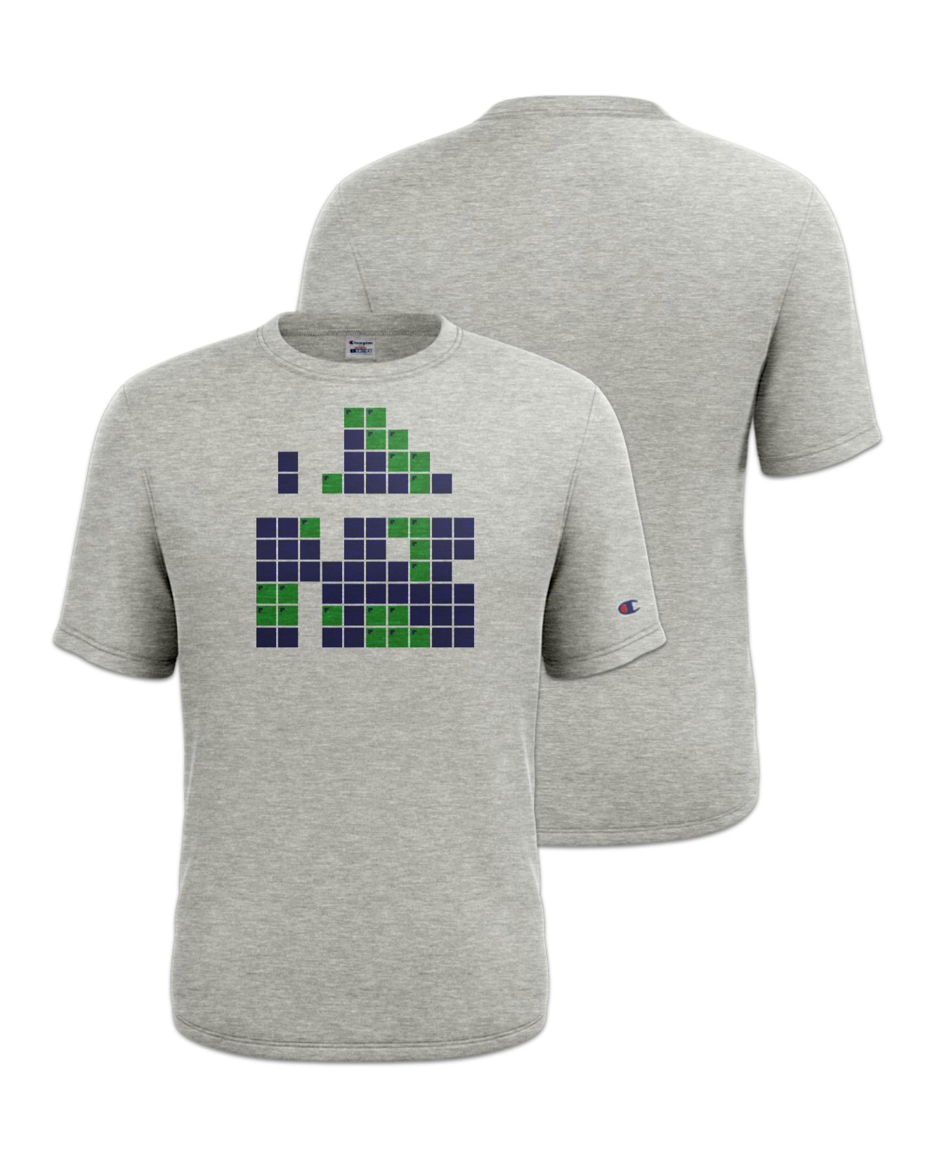 Rendered product preview, stack