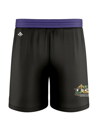 LASEF Men's 9" Esports Pocketed Shorts preview, front